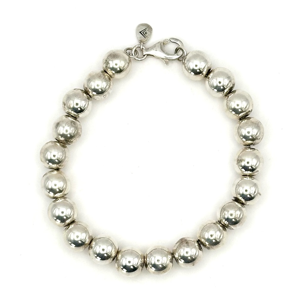 Silpada B2414 Sterling Silver “ Rich Abundance” Ball Bead Bracelet